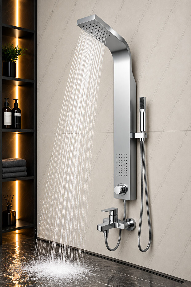 Robot Krom Panel Duşu