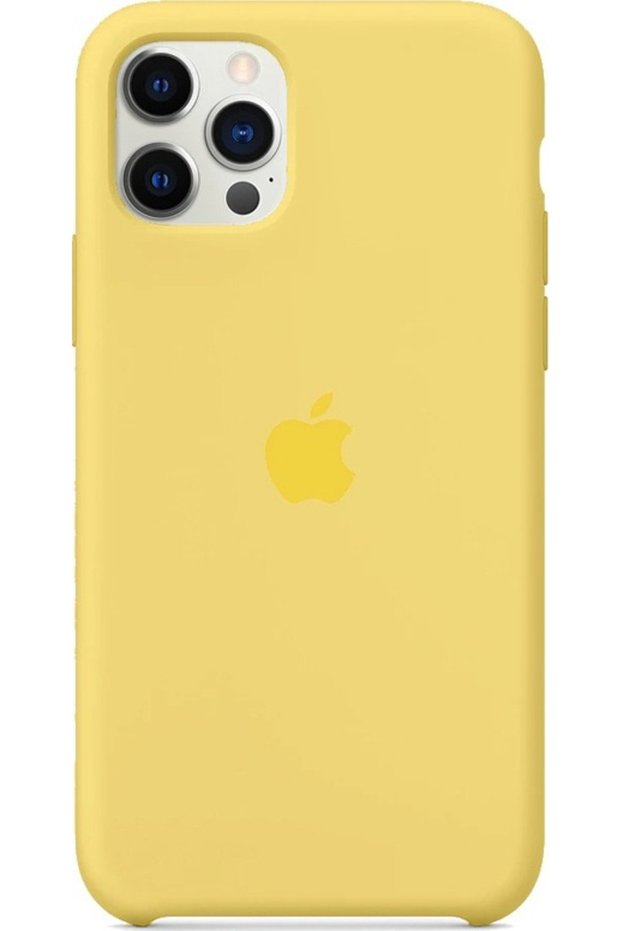 iPhone 12 Pro Max Κίτρινη Θήκη Σιλικόνης