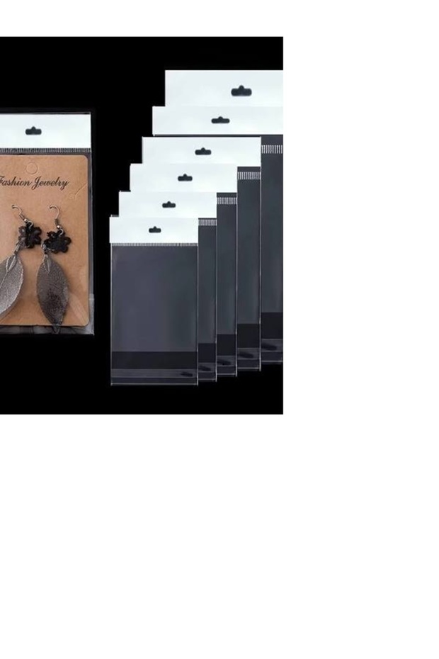 Transparent Adhesive Hanging Bag 20X30 cm 100 Pieces