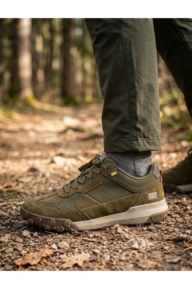Cat hex ready t-toe men's outdoor shoe p726956 khaki