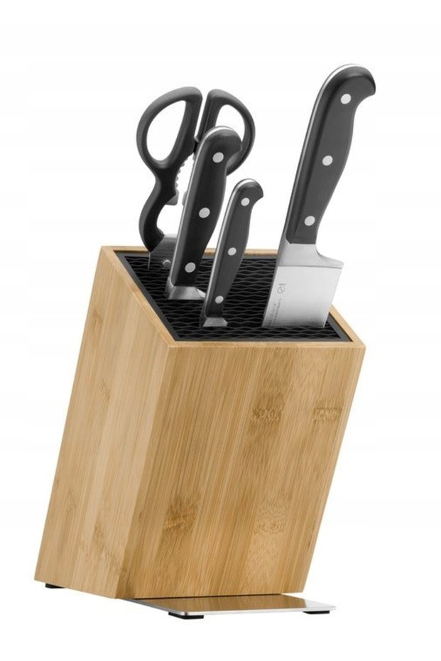 Set de cuțite în bloc 5 elemente, Flextec