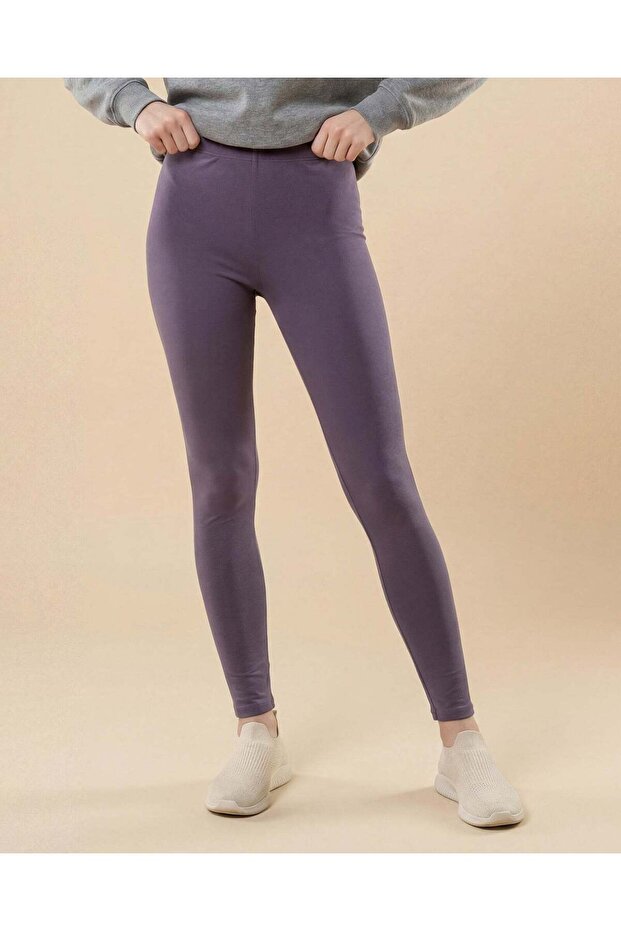 Women Charcoal Long Length Leggings