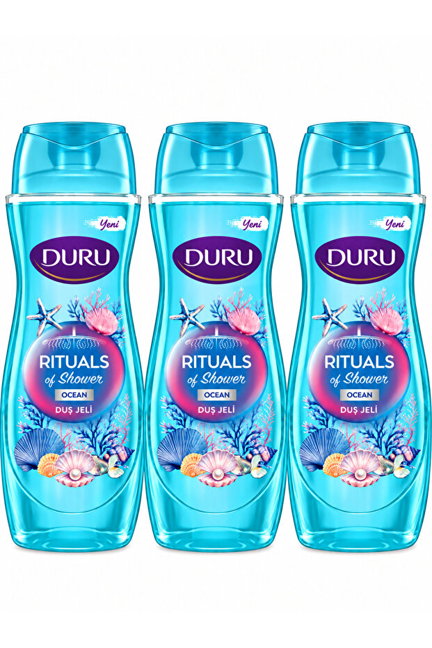 Shower Gel Rituals Ocean 650 ml * 3 Pcs