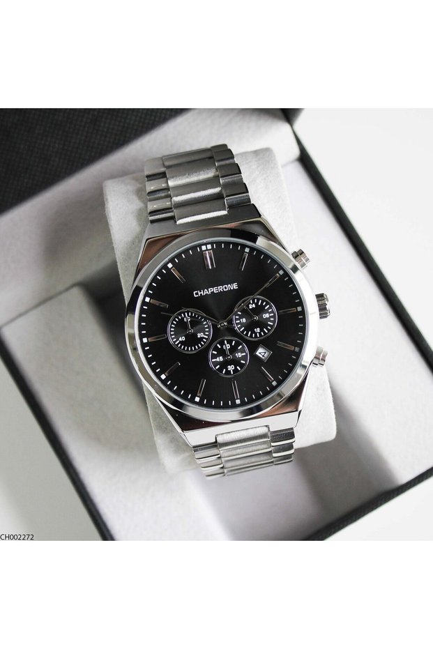 Ch002272 Men's Wristwatch with Steel Strap