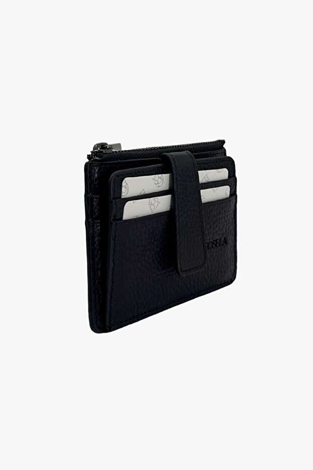 23-1049 Black Leather Wallet