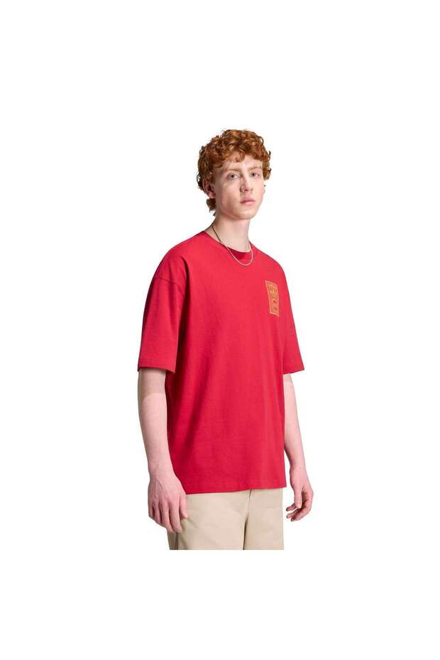Ks1631-E Varsıty Gold Tl Men's T-Shirt Red