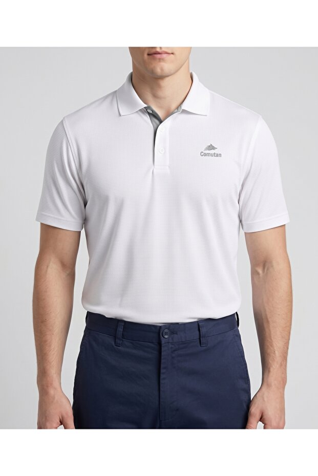 Dry-Touch Polo Yaka Tişört