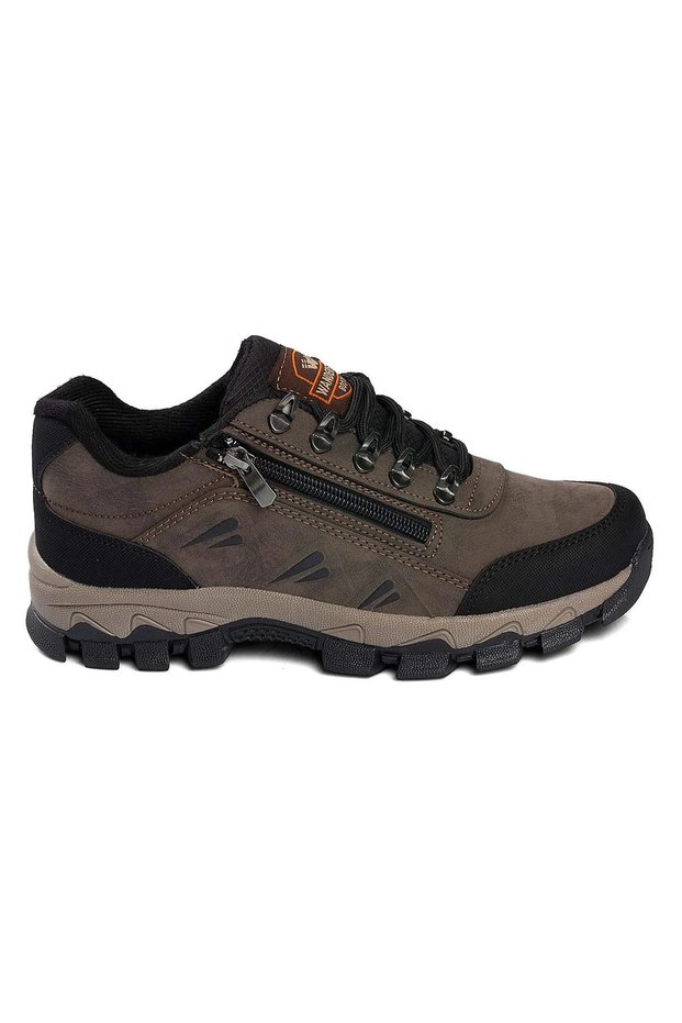 Wd 3007 Men's Brown-Black Outdoor Shoes