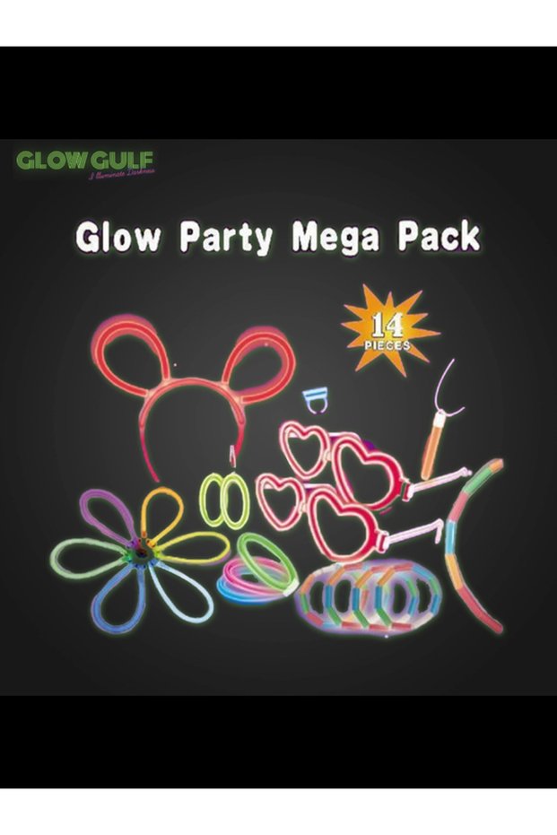 Glow 201PCs Party Maega pack