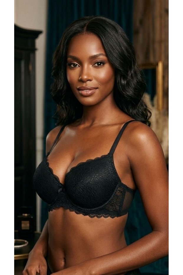 Lace Supported Padded Stylish Bra