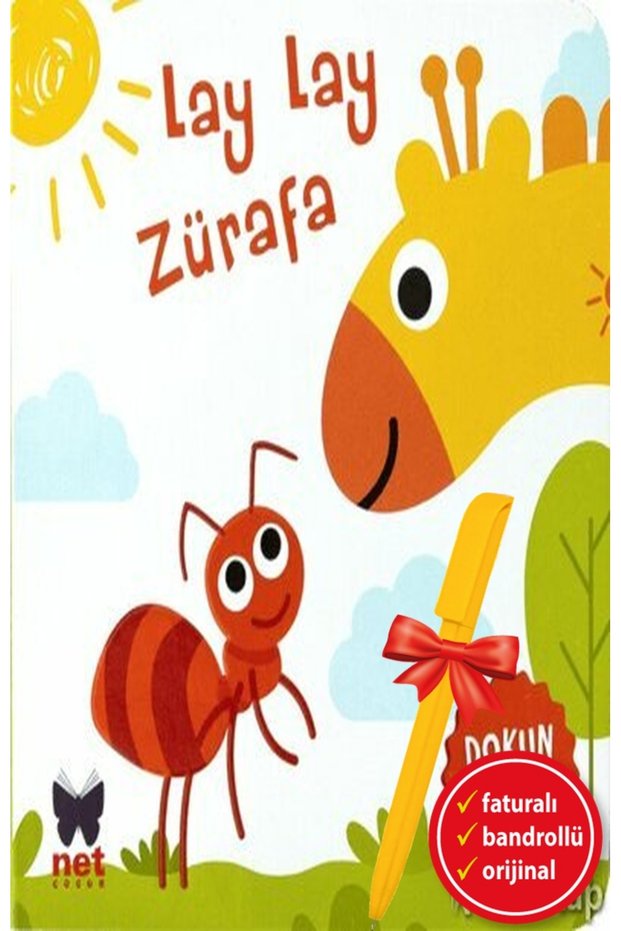 Alfa Kalem+ Lay Lay Giraffe (Ayça Atçi) New Children's Fairy Tale and Story Book