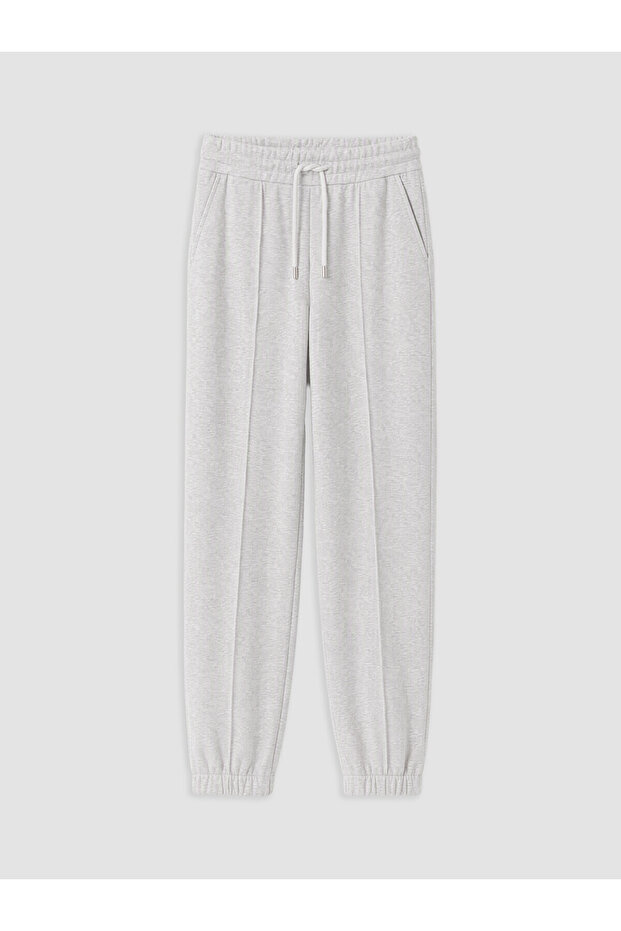 Two Mt Shop Quality Xside Gray Women's Jogger Sweatpants with Elastic Waist