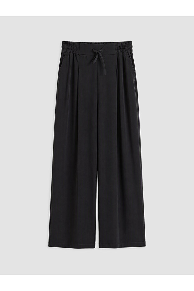 Two Mt Shop Quality Koor Sport Black Diver Fabric Plain Comfortable & Relax Women's Sweatpants