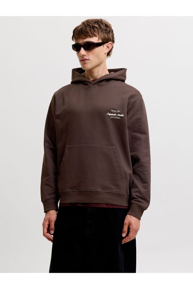 Kapuzenpullover Rückenprint Kapuzenpullover
