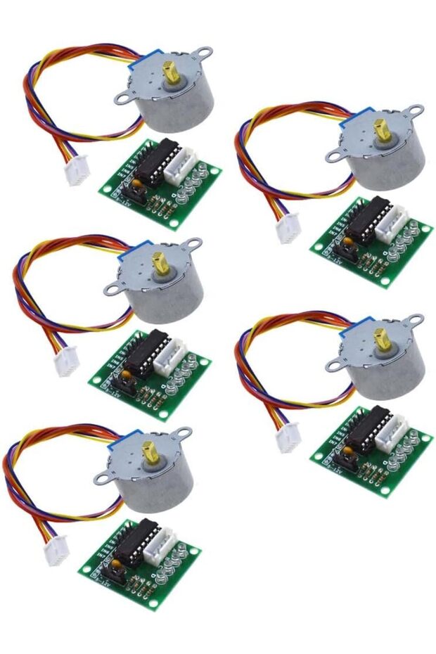 5pcs 28BYJ-48 ULN2003 Stepper Motor ULN2003 Driver Module with Cable