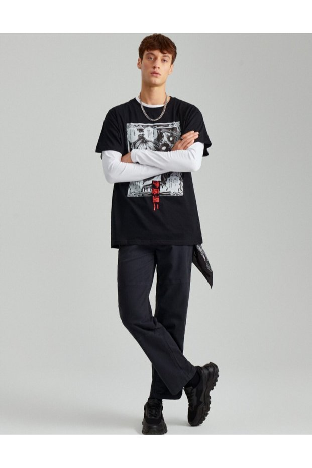Pantaloni straight