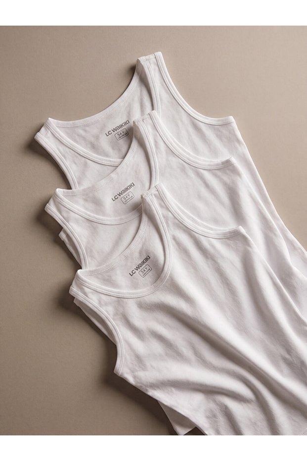 Shining Store's Glittering Choices Zero Roba Collar Boys' Undershirt 3-Pack