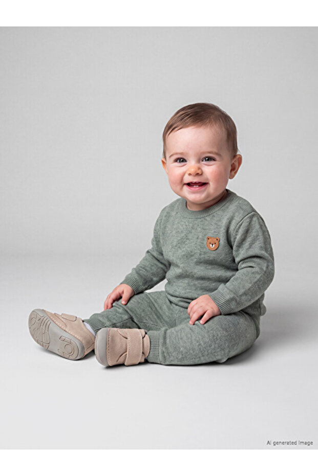 Esvab • Modern & Distinctive Embroidered Baby Boy Knitwear Set