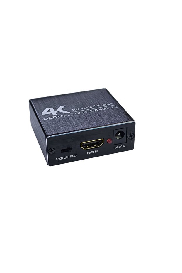 4K/60Hz Ultra HDMI 2.0 Optical Audio Splitter 60Fps Hdr Hdcp2.2