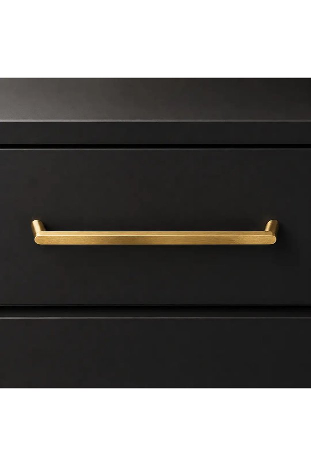 Furniture Handle Matte Titanium Color 224mm Handle (Ö551-224-05)