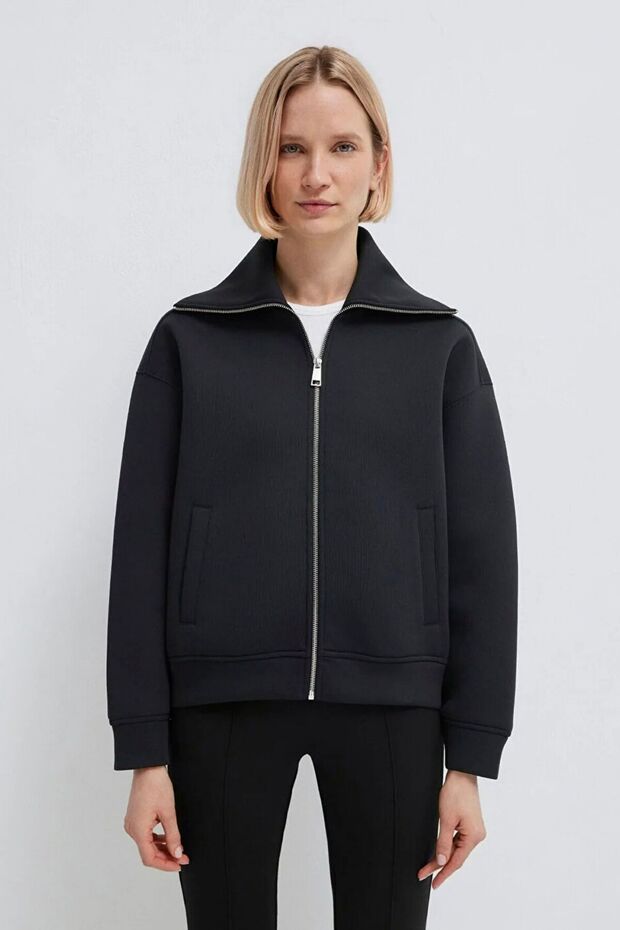 Zippered Women's Sweatshirt M1S10295-900