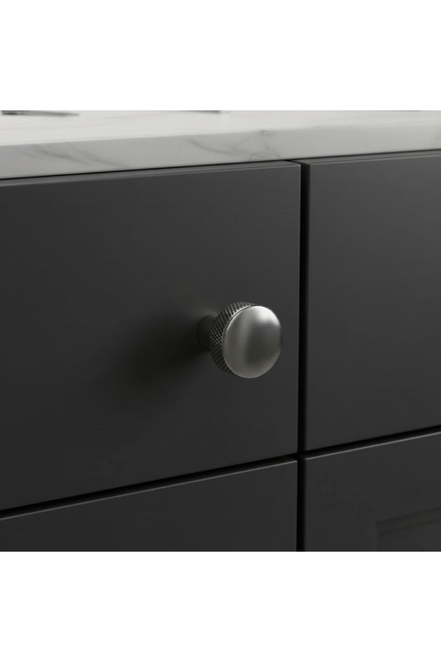 9129 Model Chrome Color Button Handle (Ö9129-D-18)