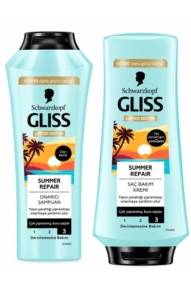 Summer repair restorative shampoo 400 ml + hair conditioner 360ml