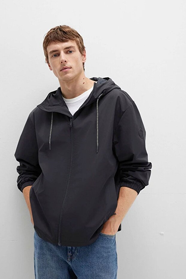 Hooded Men's Jacket M0110641-71379