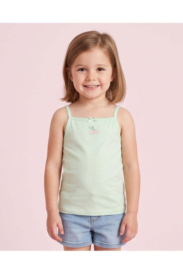 Girls Assorted Printed 2 Piece Cami Vest Pack