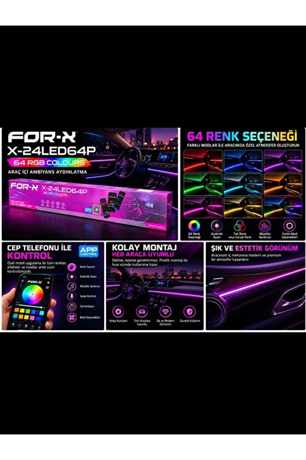 24 LED64P AMBİYANS