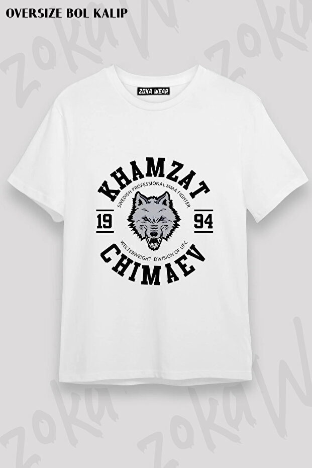 Khamzat Chimaev Ufc Printed T-Shirt