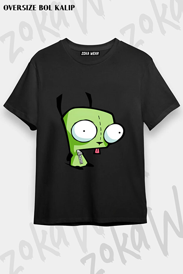 Invader Zim V2 Printed T-Shirt