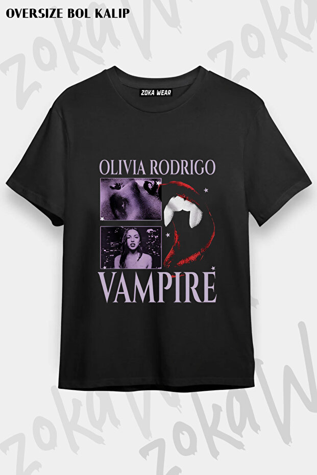 Vampire Music Olivia Rodrigo Printed T-Shirt