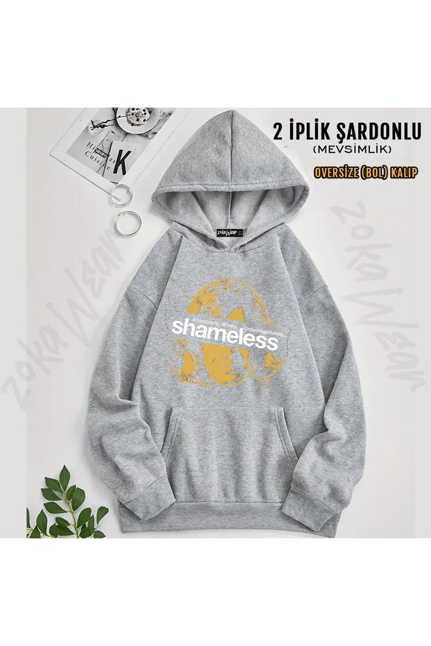Frank Printed Hooded Sweatshirt