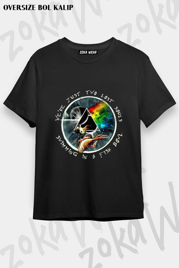 Pink Floyd Wish You Were Here Fishbowl Rock Metal Printed T-Shirt