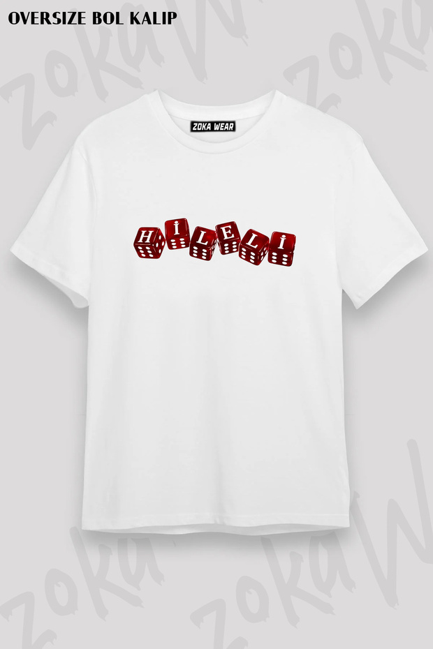 Manifest Cheating Dice Printed T-Shirt