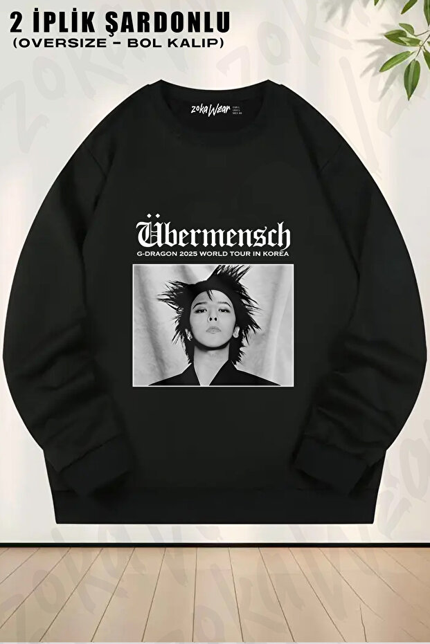 Ubermensch G-Dragon Printed Crew Neck Sweatshirt