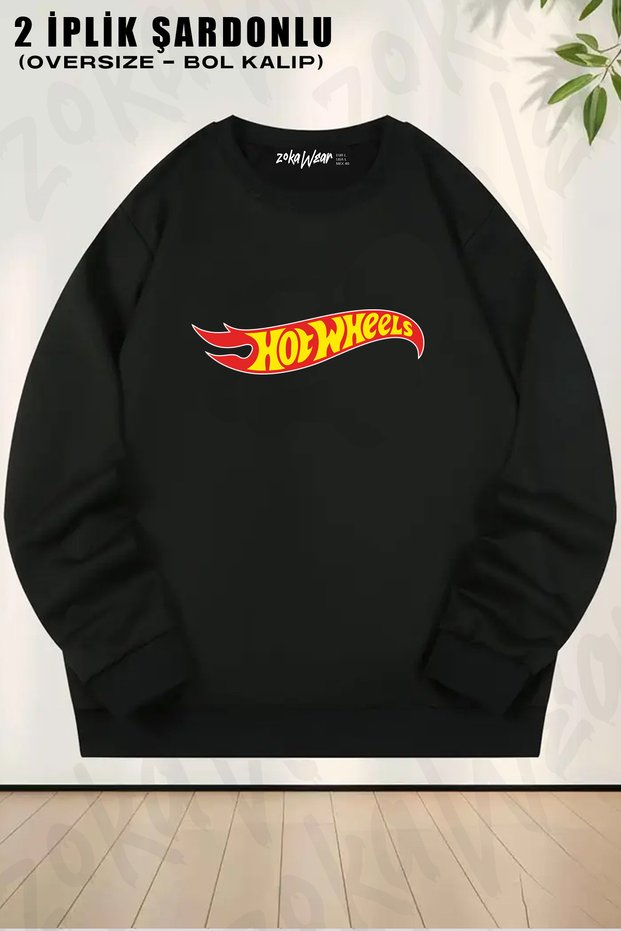 Cars Cars Hot Printed Crew Neck Sweatshirt