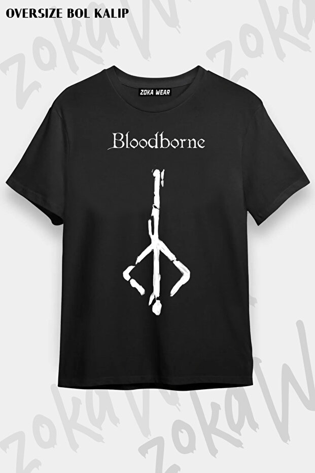 Bloodborne Logo Game Printed T-Shirt