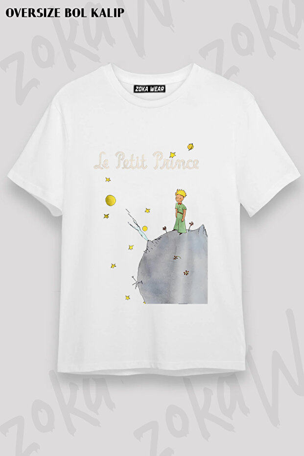 Cover Le Petit Prince the Little Prince Printed T-Shirt