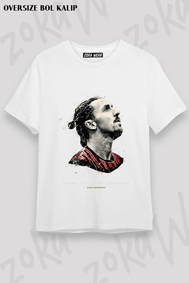 Zlatan Ibrahimovic I Came Like a King I Left Like a Legend Printed T-Shirt
