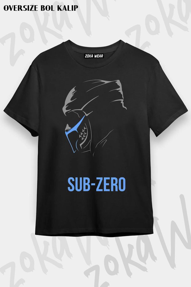 Sub Zero Mortal Kombat Printed T-Shirt