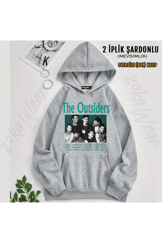 Outsiders Printed Hooded Sweatshirt