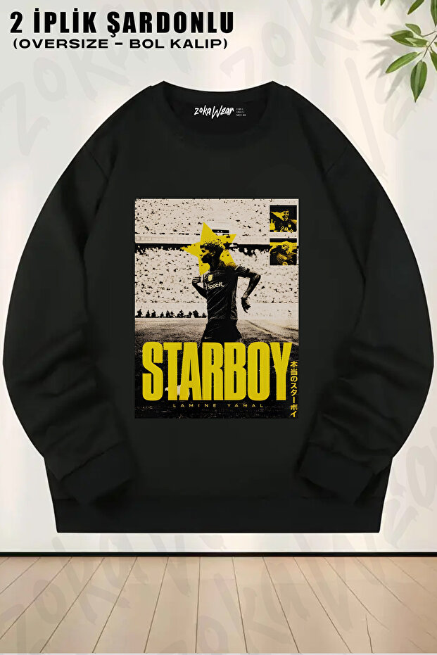Lamine Yamal Printed Crew Neck Sweatshirt