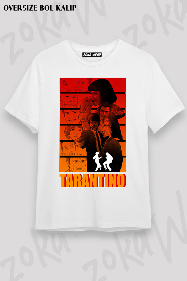 Pulp Fiction Design Printed T-Shirt