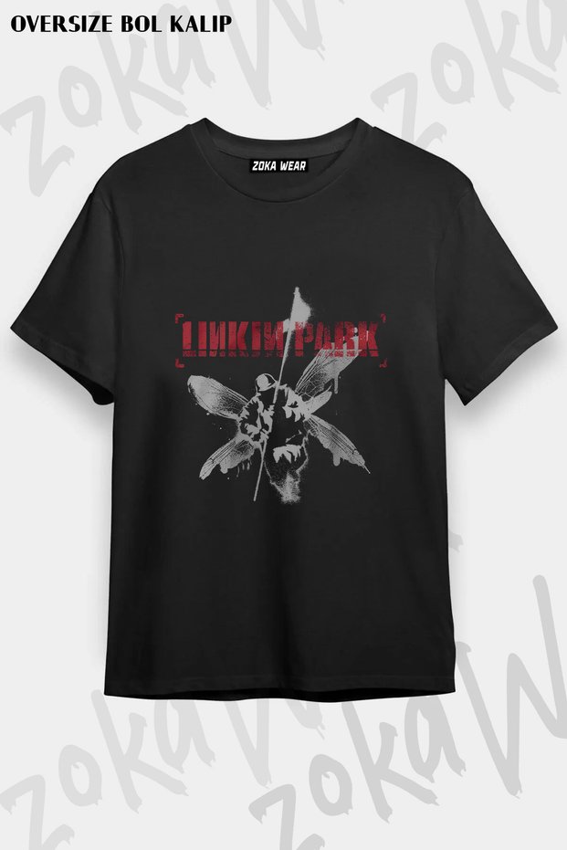 Linkin Park Hybrid Theory Metal Music Guitar Music Printed T-Shirt