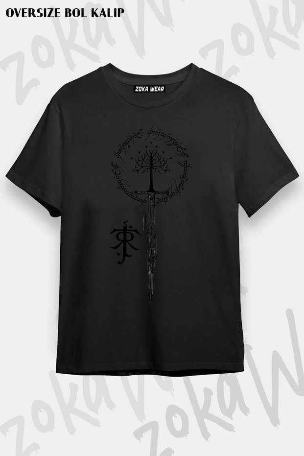 Lord Of The Rings Printed T-Shirt