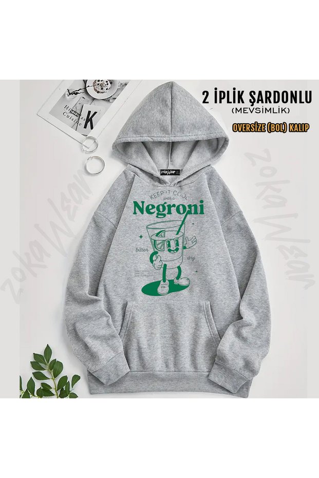Negroni Printed Hooded Sweatshirt
