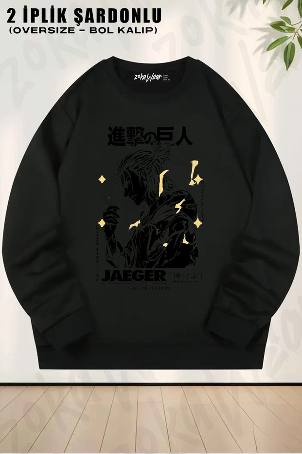 Attack on Titan Japan Anime Printed Crew Neck Sweatshirt