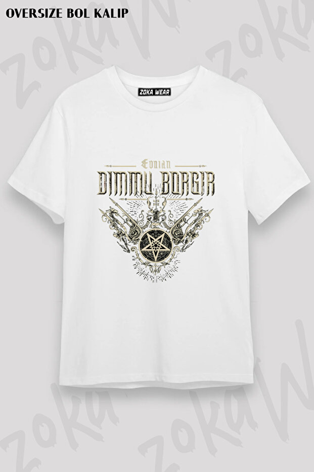 Dimmu Borgir Eonian Rock Metal Music Printed T-Shirt